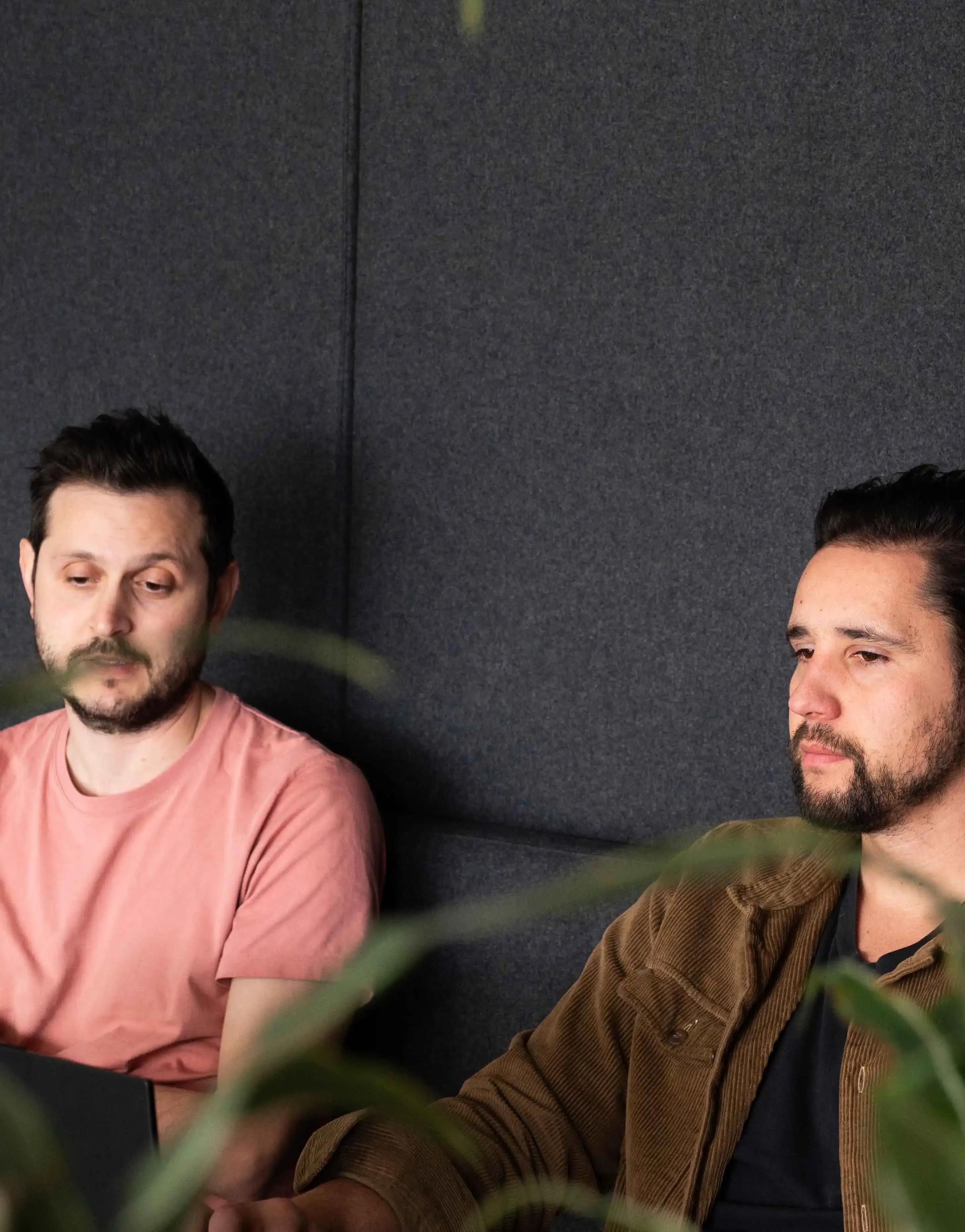 Sinan and Alain collaborating